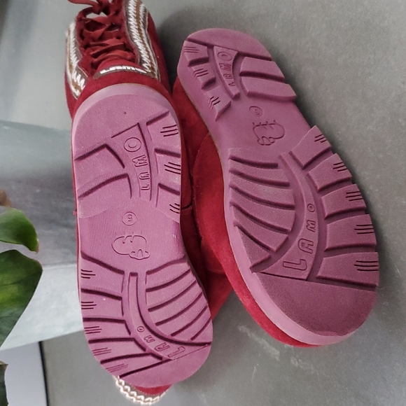 LAMO Sheepskin BOOTS Size 5 - Picture 6 of 8